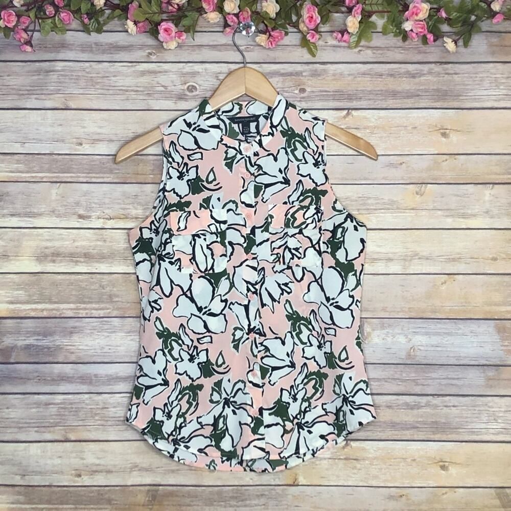 🌷5 for $25 Banana Republic Factory Floral Top